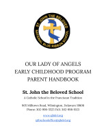 Early Childhood Parent Handbook 2025